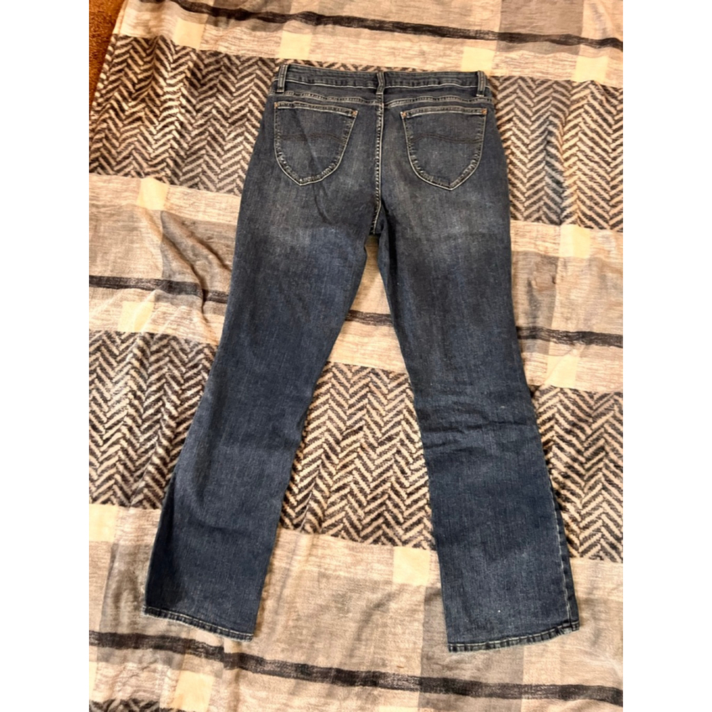 Women's Lee Riders Flare Jeans Blue Size 14 - Picture 2 of 8